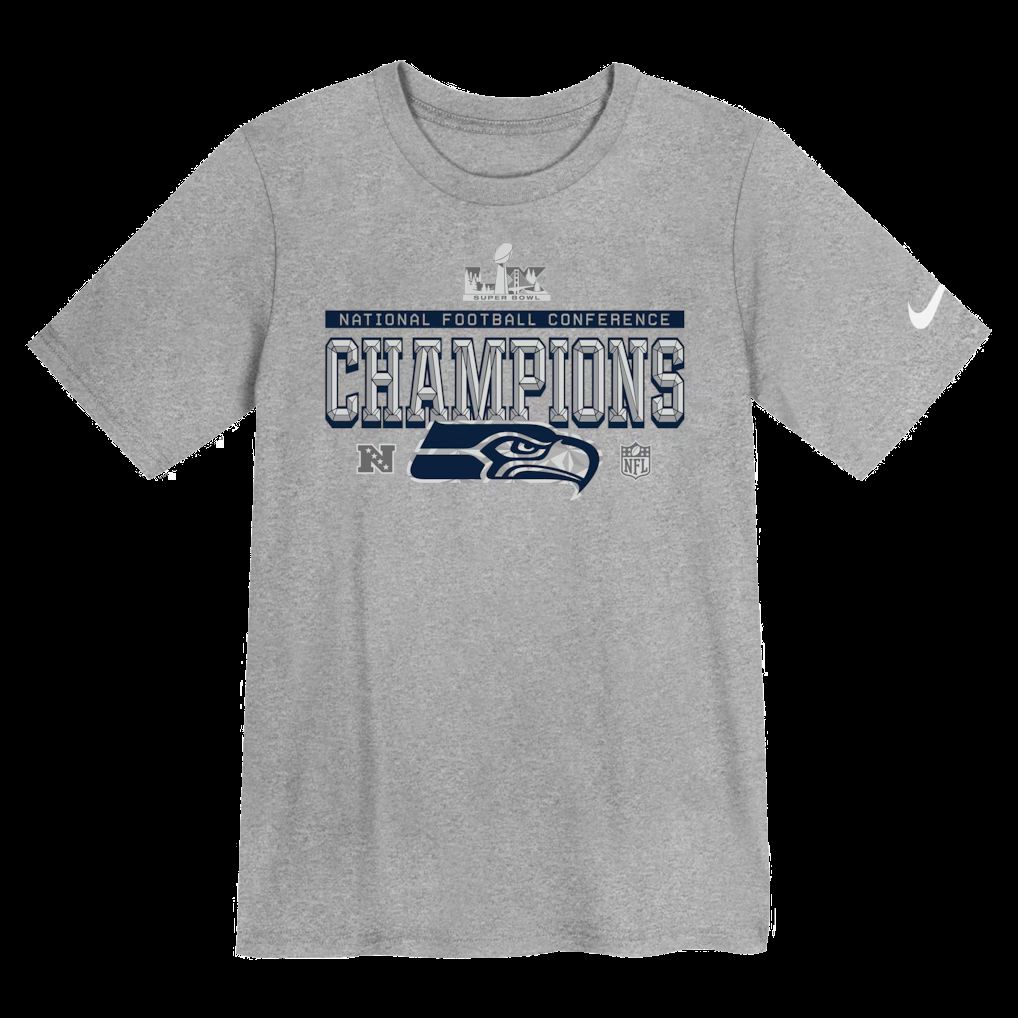 Men 2026 NFL Seattle Seahawks T-shirt grey 06